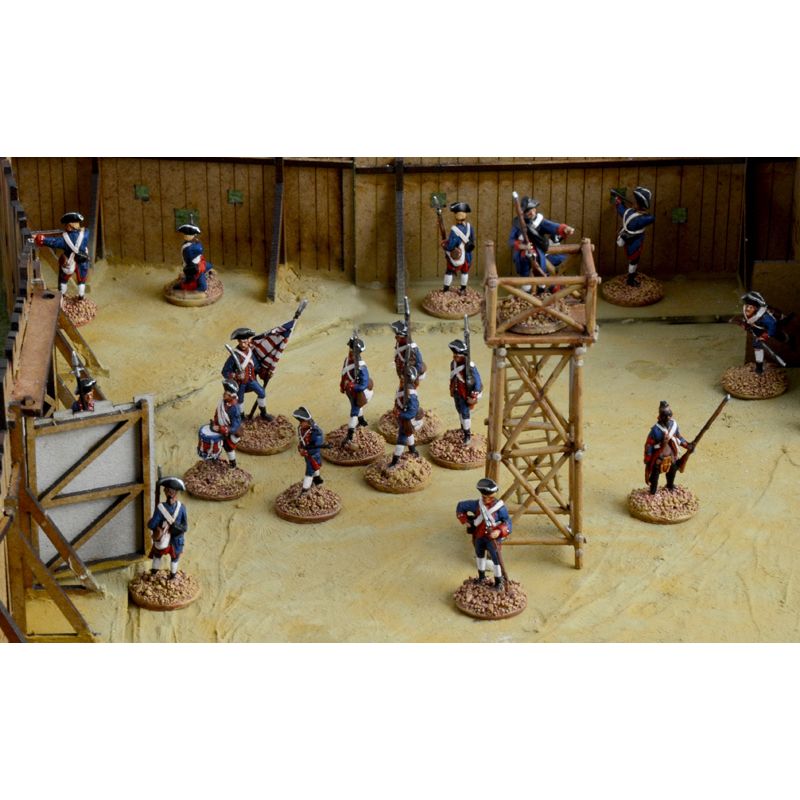 Italeri 6180 THE LAST OUTPOST French and Indian War 1754-1763